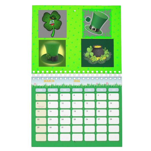 Landschap Kansas Kalender (Mar 2026)