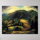 Landschap Karlo Mijic Mountain Poster (Voorkant)