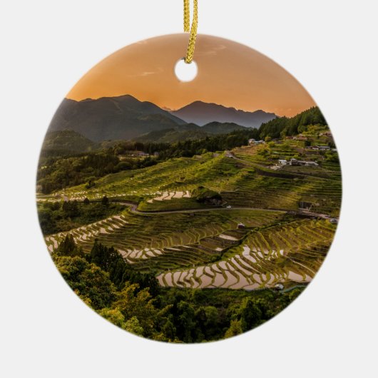 Landschap Keramisch Ornament (Voorkant)