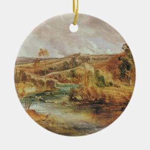 Landschap Keramisch Ornament