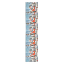 landschap kerstwinter korte tafelloper