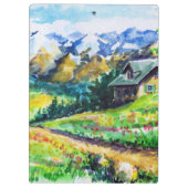 Landschap Klembord (Achterkant)