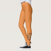 Landschap Knop - Kokopelli Moon Feather 1 Leggings (Links)