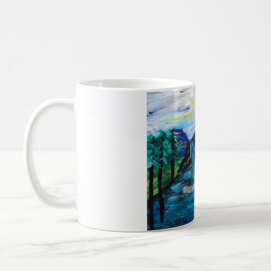 landschap koffiemok (Links)