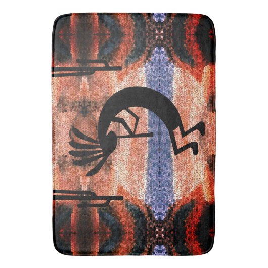 Landschap Kokopelli Southwest Badmat (Voorkant Verticaal)