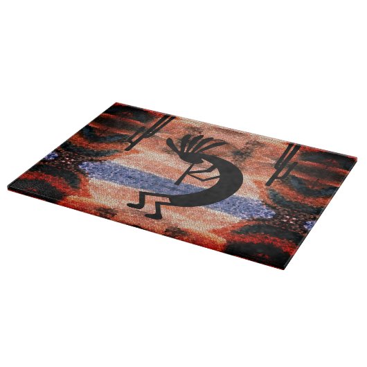 Landschap Kokopelli Southwest Snijplank (Hoek)