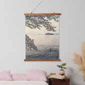 Landschap, Lake, Biwa Lake Hangend Wandkleed (Slaapkamer)