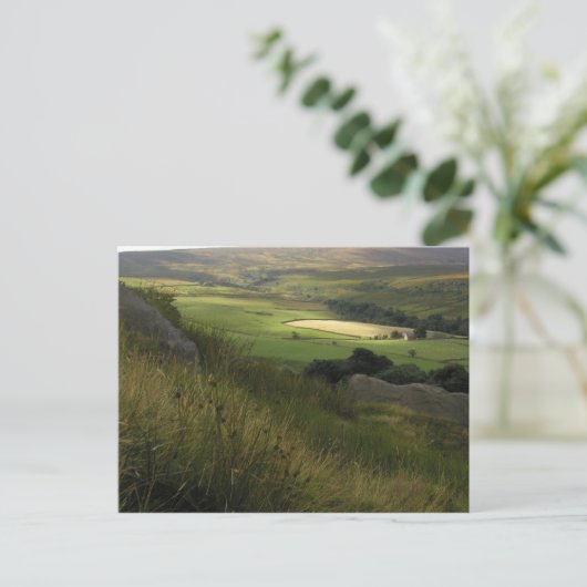 Landschap Lancashire 01 Briefkaart (Staand voorkant)