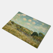 Landschap Landbeemdschap (door Alfred Sisley) Deurmat (Schuin)