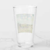 Landschap Landbeemdschap (door Alfred Sisley) Glas (Achterkant)