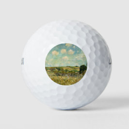Landschap Landbeemdschap (door Alfred Sisley) Golfballen