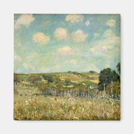 Landschap Landbeemdschap (door Alfred Sisley) Magneet