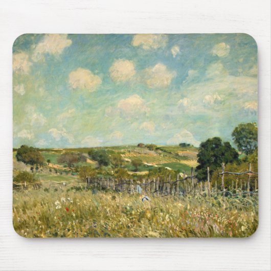 Landschap Landbeemdschap (door Alfred Sisley) Muismat (Voorkant)