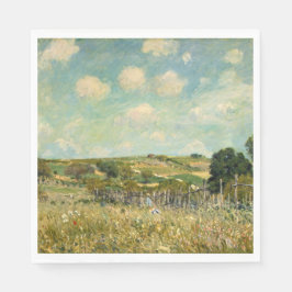 Landschap Landbeemdschap (door Alfred Sisley) Servet