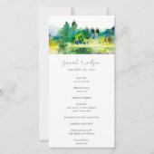 Landschap Landschap Landschap Landschap Landschap Bedankkaart (Voorkant)