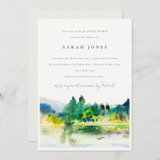 Landschap Landschap Landschap Landschap Landschap Kaart (Voorkant / Achterkant)