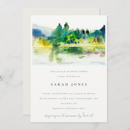 Landschap Landschap Landschap Landschap Landschap Kaart (Voorkant / Achterkant)