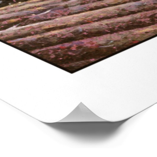 Landschap Landschap Landschap Landschap Landtuin B Poster (Hoek)