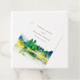 Landschap Landschap Landschap Weduwschap in het Ch Bedankjes Labels