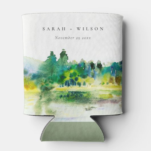 Landschap Landschap Landschap Weduwschap in het Ch Blikjeskoeler (Achterkant)