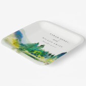 Landschap Landschap Landschap Weduwschap in het Ch Papieren Bordje (Gebogen)