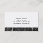 Landschap Landschap Landschap Wortel Visitekaartje (Achterkant)