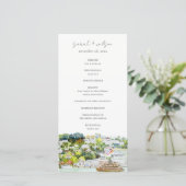 Landschap Landschap Landschap Wuwen Bedankkaart (Staand voorkant)