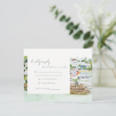 Landschap Landschap Landschap Wuwen Waterverf RSVP Kaartje (Staand voorkant)