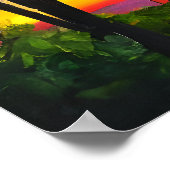 Landschap landschap poster (Hoek)