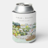 Landschap Landschap Wuwschap Elegant rivier Cruise Blikjeskoeler (Blikje Achterkant)