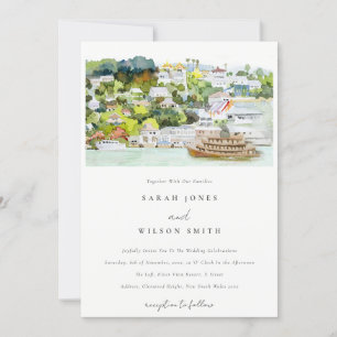 Landschap Landschap Wuwschap Elegant rivier Cruise Kaart