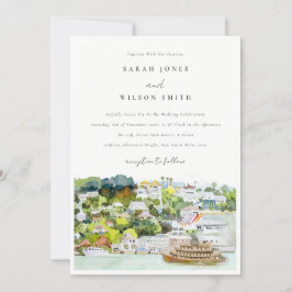 Landschap Landschap Wuwschap Elegant rivier Cruise Kaart