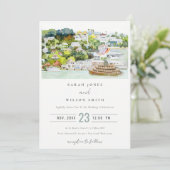 Landschap Landschap Wuwschap Elegant rivier Cruise Kaart (Staand voorkant)