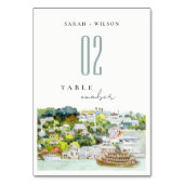 Landschap Landschap Wuwschap Elegant rivier Cruise Kaart (Voorkant)