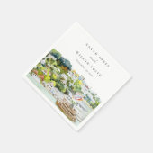 Landschap Landschap Wuwschap Elegant rivier Cruise Servet (Hoek)