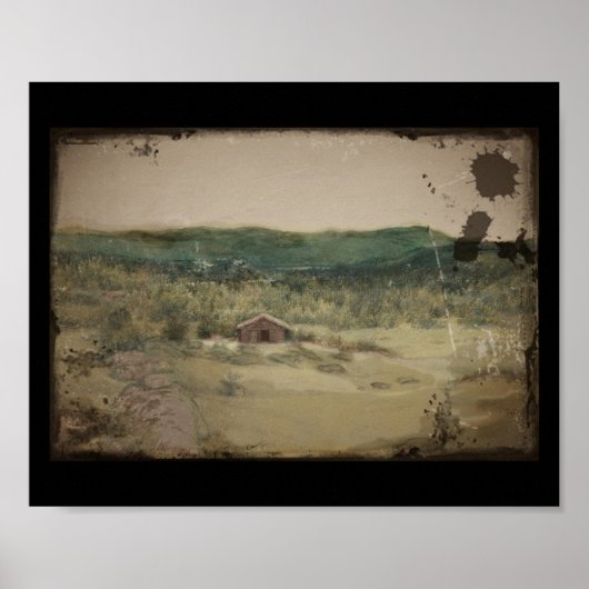 Landschap (Landskap) Poster (Voorkant)