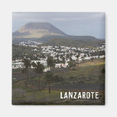 Landschap Lanzarote Magneet (Voorkant)