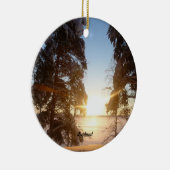 Landschap Lapland Keramisch Ornament (Rechts)