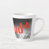 Landschap Latte Mok (Rechts)