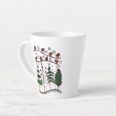 Landschap Latte Mok (Doodle - Hand getekend) (Linkerhoek)