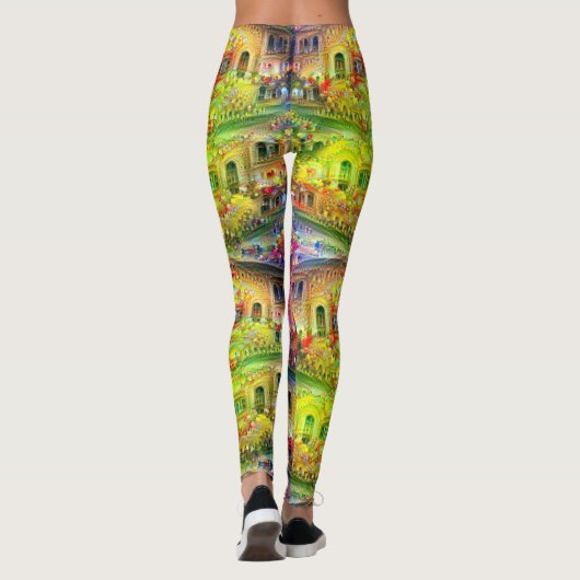 Landschap Leggings (Achterkant)
