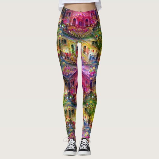 Landschap Leggings (Voorkant)