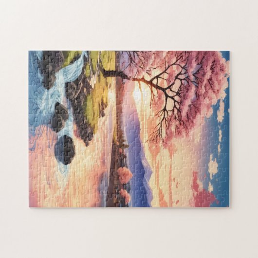 landschap legpuzzel (Horizontaal)