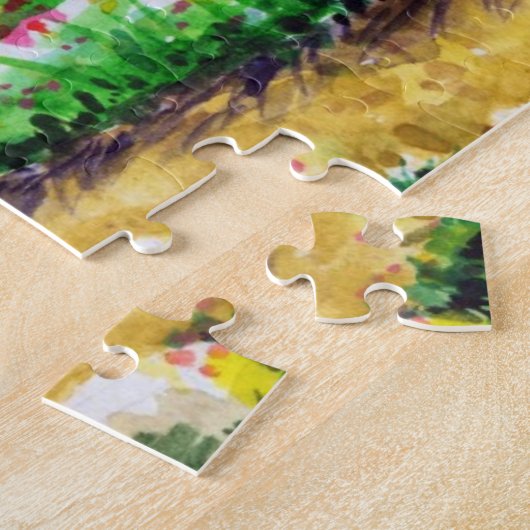 Landschap Legpuzzel (Zijkant)