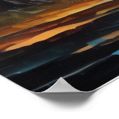 Landschap Levendige Kleur Fauvisme Impressionist 3 Poster (Hoek)