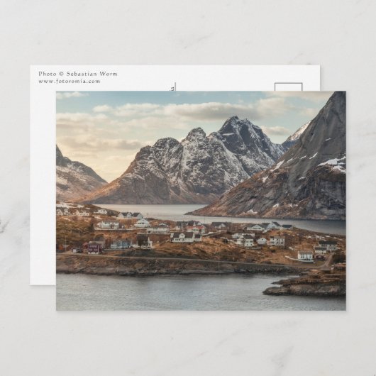 Landschap Lofoten Briefkaart (Voorkant / Achterkant)