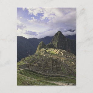 Landschap Machu Picchu, Peru Briefkaart