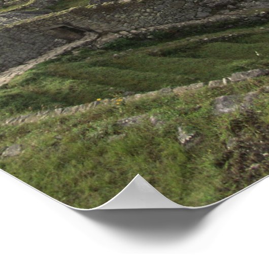 Landschap Machu Picchu, Peru Poster (Hoek)