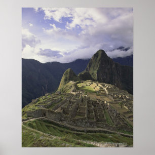 Landschap Machu Picchu, Peru Poster