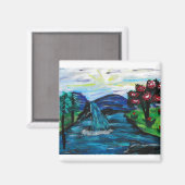 landschap magneet (Voorkant / Achterkant)